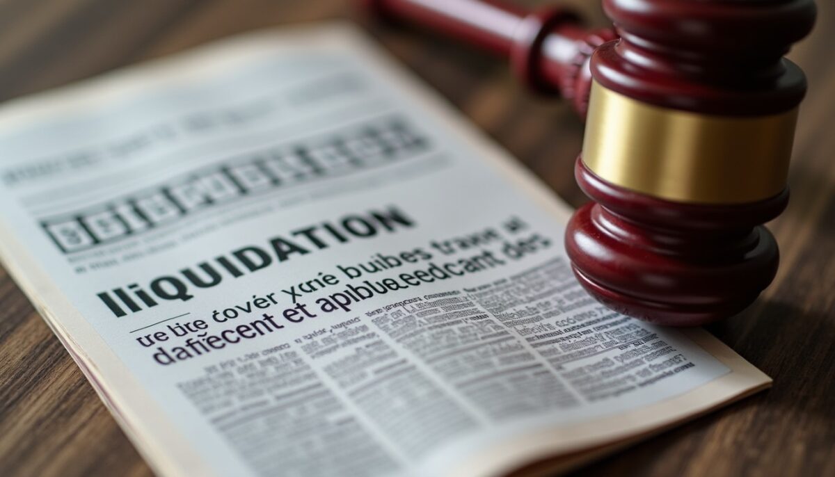 Liquidation judiciaire : guide complet des étapes et de la procédure